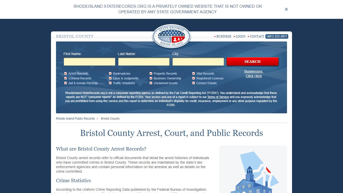 Bristol County Arrest, Court, and Public Records